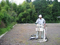 ティンバーフレームと地盤調査