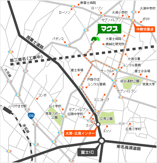 アクセスマップ