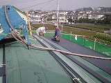耐震補強　屋根葺き替え