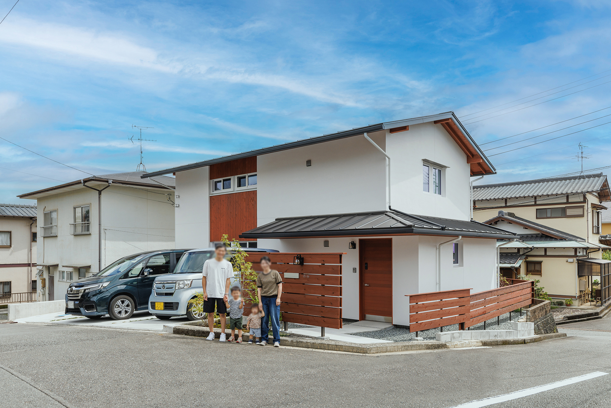 土間収納と素敵な室内空間がある家