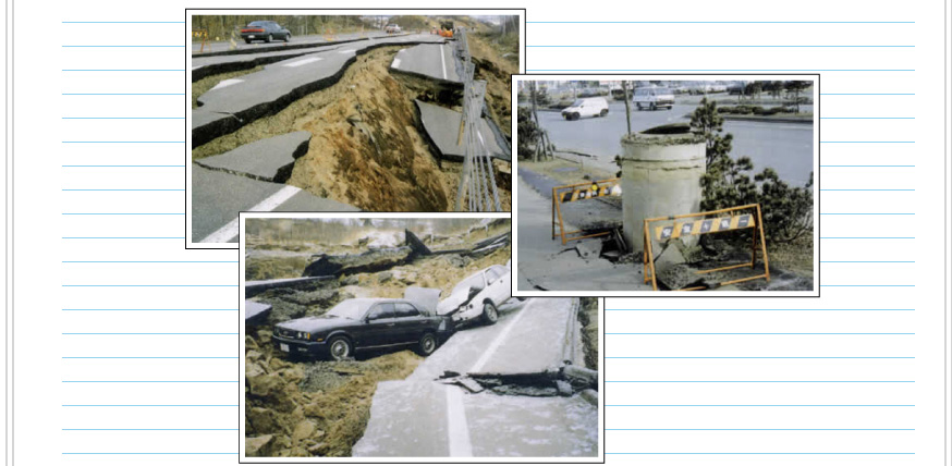 釧路沖地震の被害状況写真
