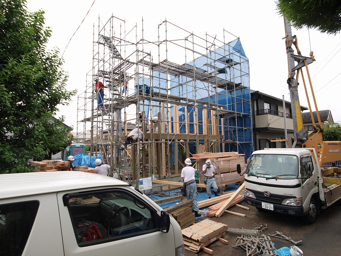 木造三階建て　上棟風景まとめ