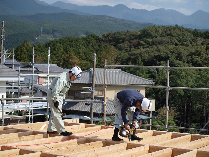 富士市の新築住宅　軒高レベル