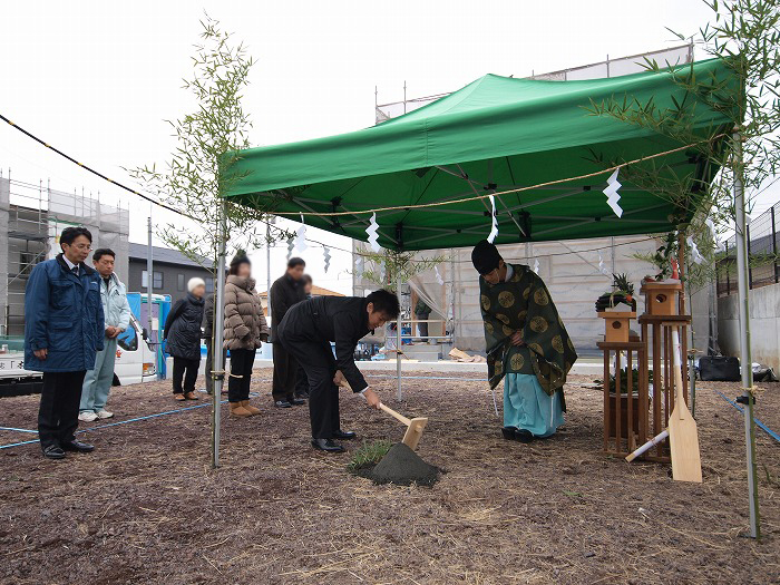 富士宮市　地鎮祭