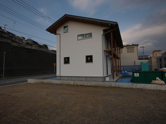 三島市新築住宅　薪ストーブのある家