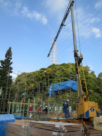 建前のレッカー