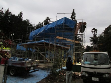 建前の養生