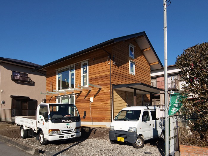 富士市　新築住宅　木と漆喰の家