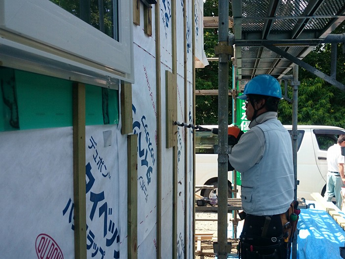 富士宮市新築住宅　薪ストーブの家　電気工事