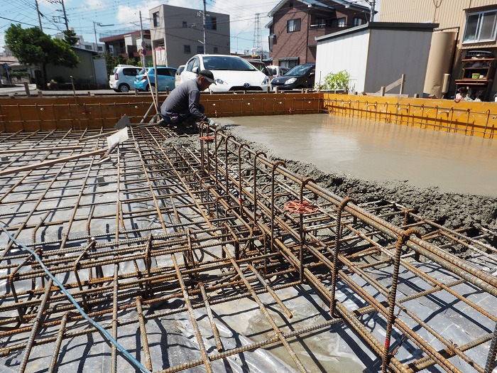富士市　新築住宅　耐震等級３の基礎