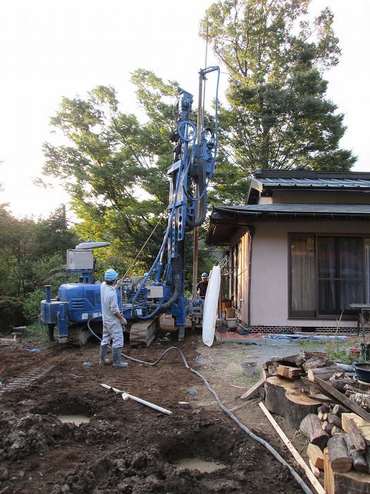 地盤補強工事