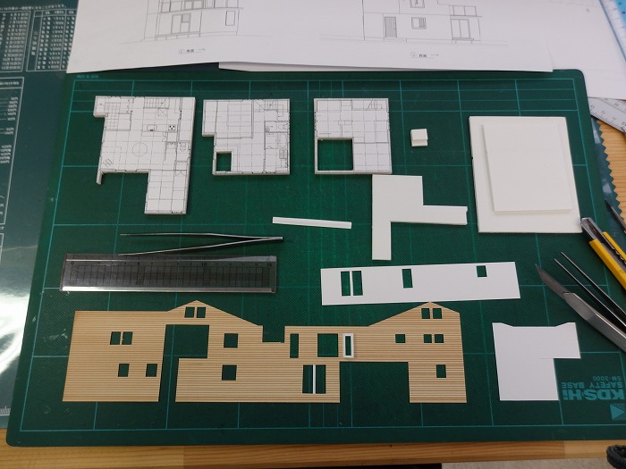 プレゼン用 建築模型