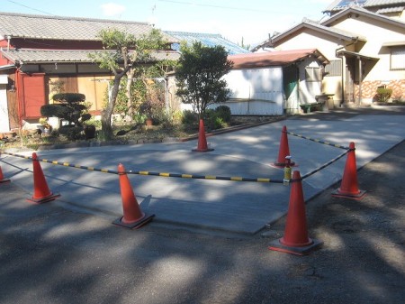 進入路を広く