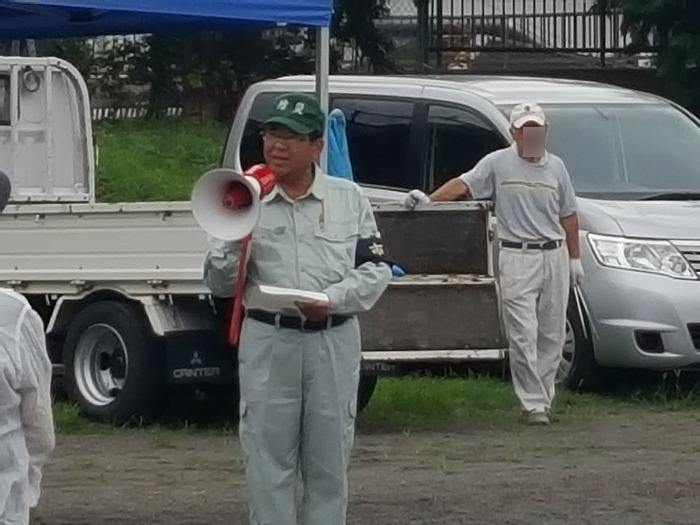 地域防災訓練の日でした