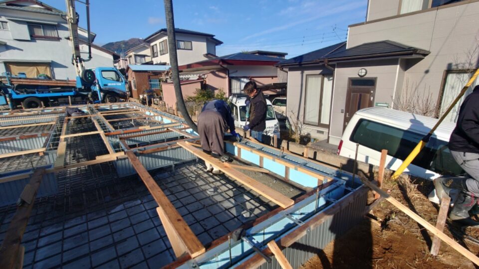 建て方準備完了