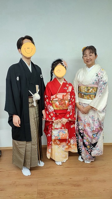 久しぶりの着物！