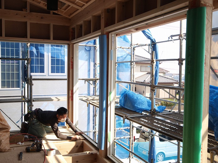 富士宮市新築住宅 薪ストーブの家