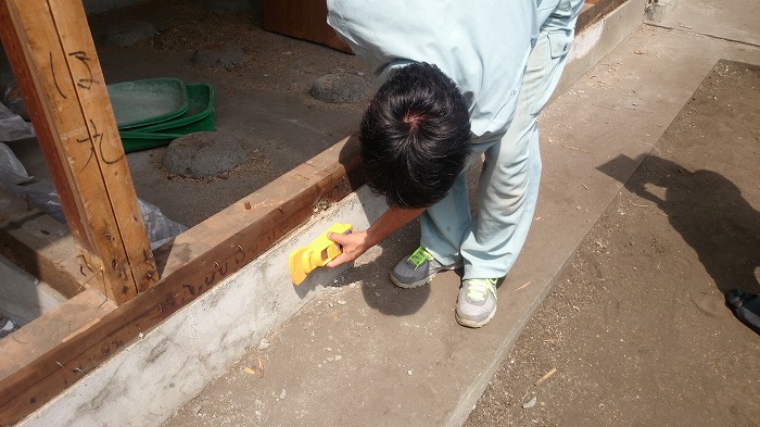 富士市 木造住宅のリノベーションの基礎確認
