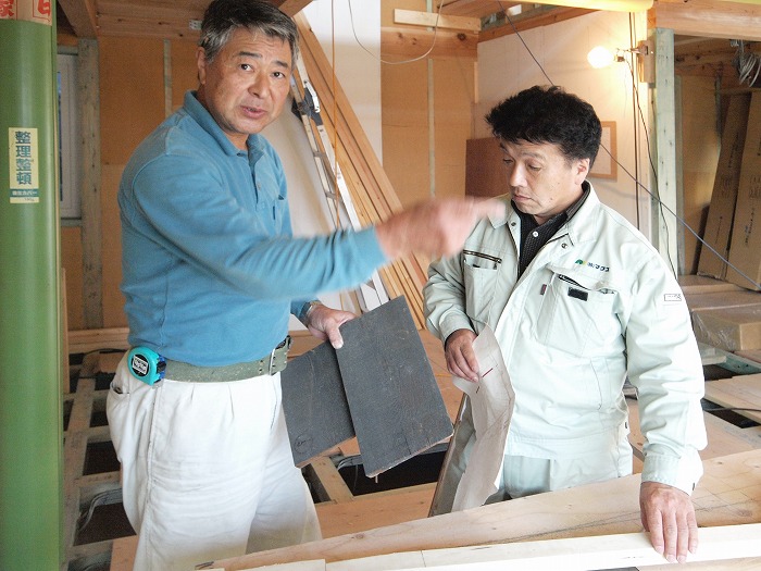 富士市 新築現場 打合せ