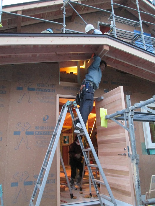 小屋裏配線