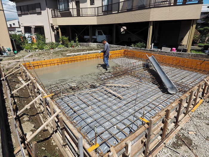 富士市 新築住宅 基礎