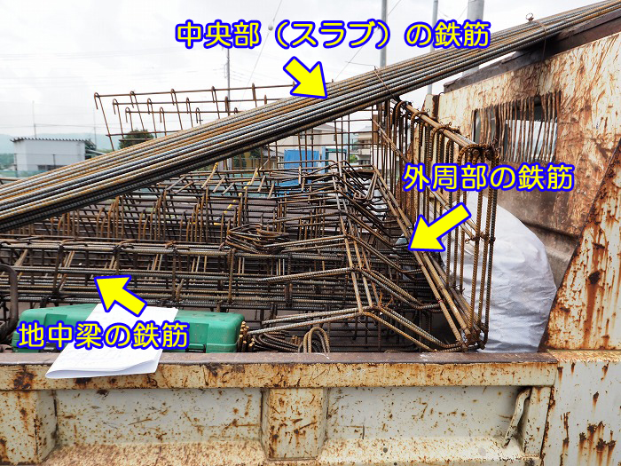 富士宮市 新築工事 耐震等級3の鉄筋