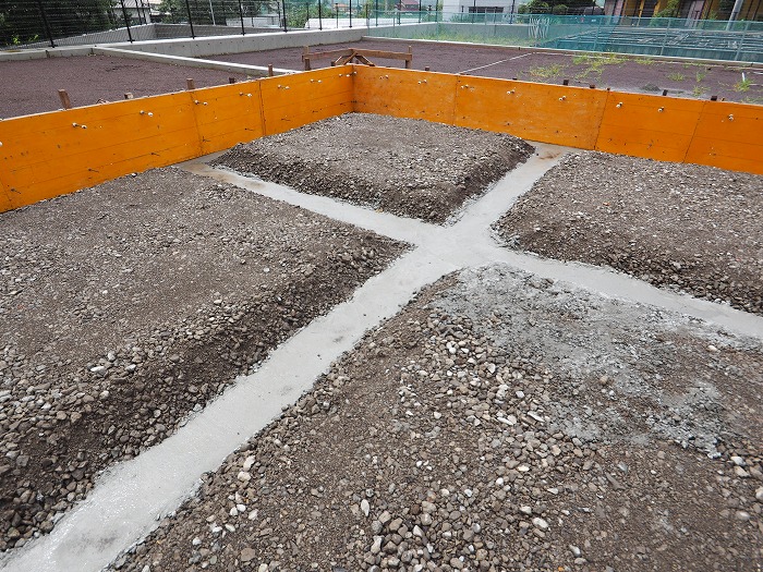 富士宮市 新築工事 耐震等級3の地中梁