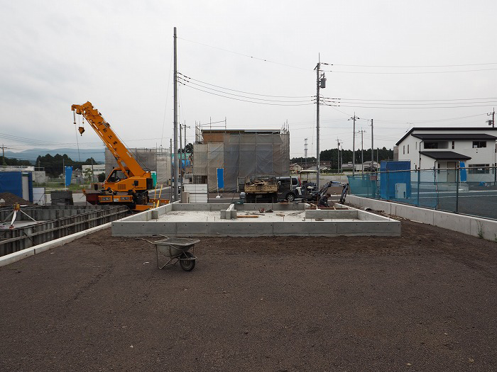 富士宮市 新築住宅 耐震等級3の基礎
