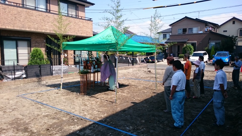 マクス 地鎮祭 断熱 静岡県1