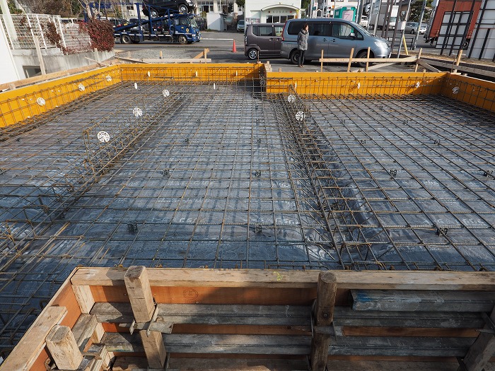富士市 新築住宅 基礎工事 耐震等級3