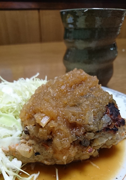 スーパーラジエントヒーターでハンバーグ