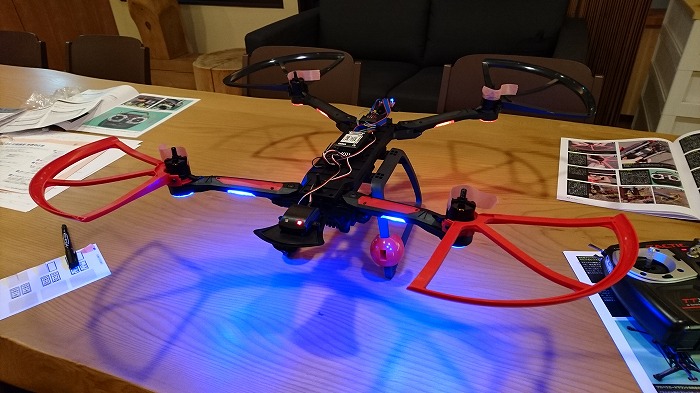 ディアゴスティーニ ドローンのLED照明
